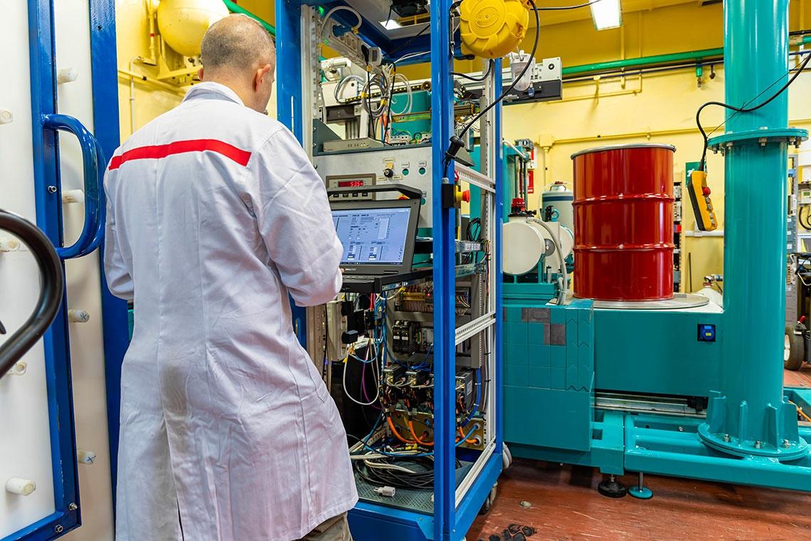 interno del laboratorio